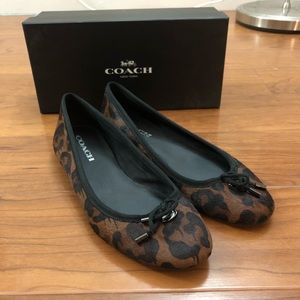 Coach Lara WildBeast Flats Size 7.5